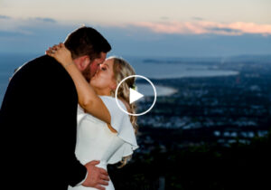 wedding video captured at Sublime point in New South Wales