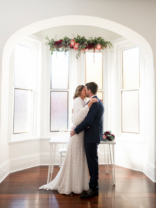 1 First kiss at Perth registry wedding