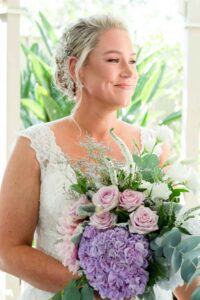 wedding flower colour scheme