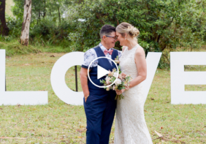 Nugget and Kaylene Wedding Video cover