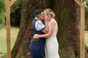 first kiss at same sex wedding in Melbourne