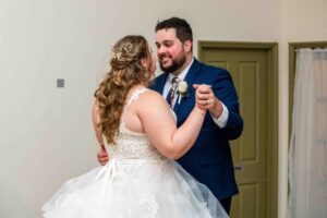 first dance at Perth wedding captured by wedding photographer