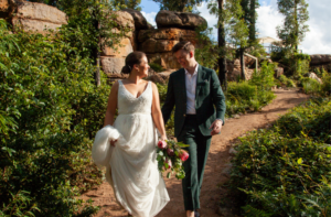 married couple at Kangaroo Valley Bush Retreat in Canberra