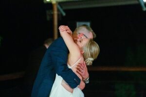 first dance moment captured by wedding photographer