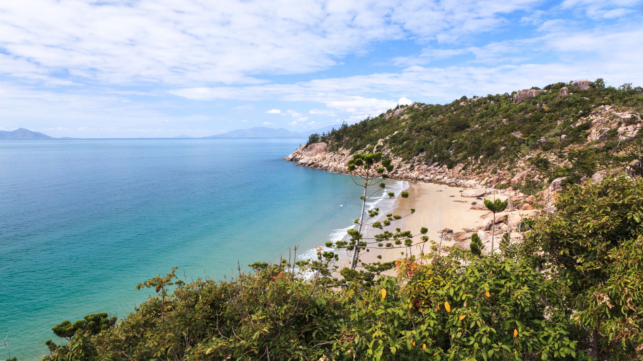 View of Magnetic Island from above